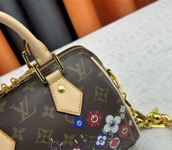 Louis Vuitton X TM Monogram Canvas Speedy Bandouliere 20