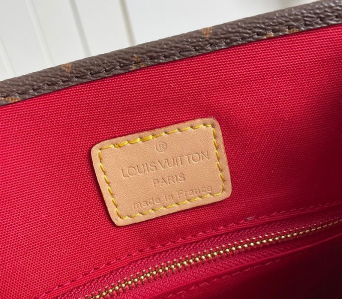 Louis Vuitton Monogram Canvas Sac Plat BB Carryall Handbag