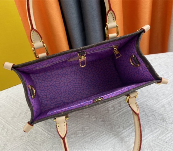 Louis Vuitton X YK Monogram Canvas Onthego PM Tote In Pumpkin