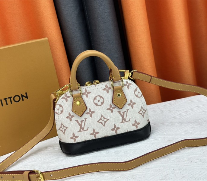 Louis Vuitton Monogram Dune Canvas Nano Alma Bag