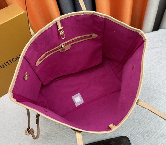 Louis Vuitton X TM Monogram Canvas Neverfull MM