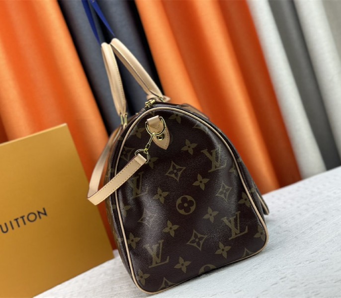 Louis Vuitton Monogram Canvas Speedy P9 Bandouliere 50 Bag