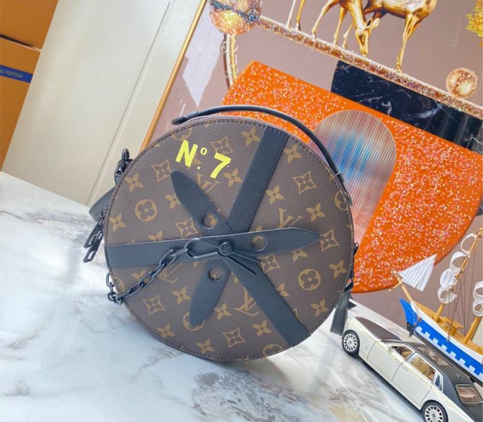 Louis Vuitton Monogram Canvas Wheel Box