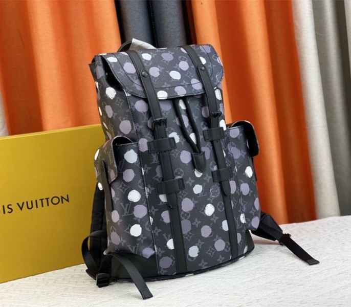 Louis Vuitton X YK Monogram Eclipse Christopher Backpack