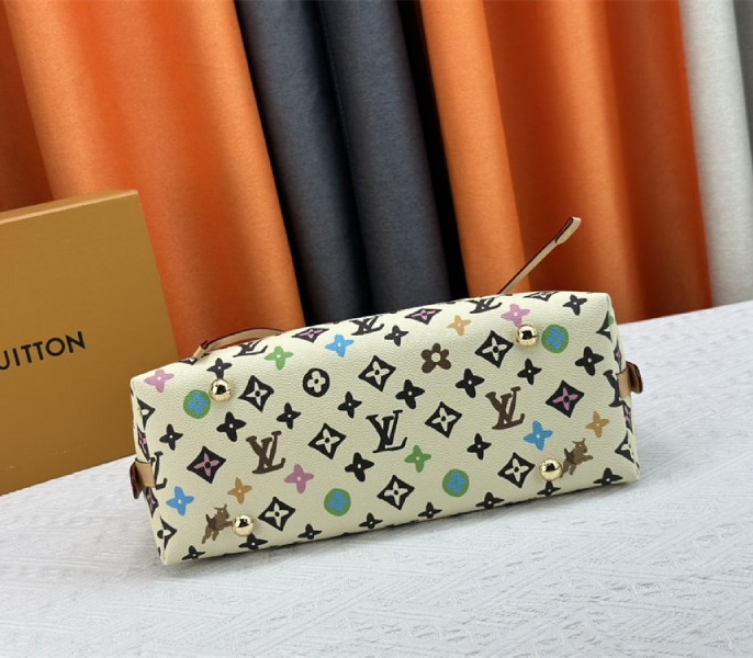 Louis Vuitton Monogram Craggy CarryAll PM Bag In Vanilla