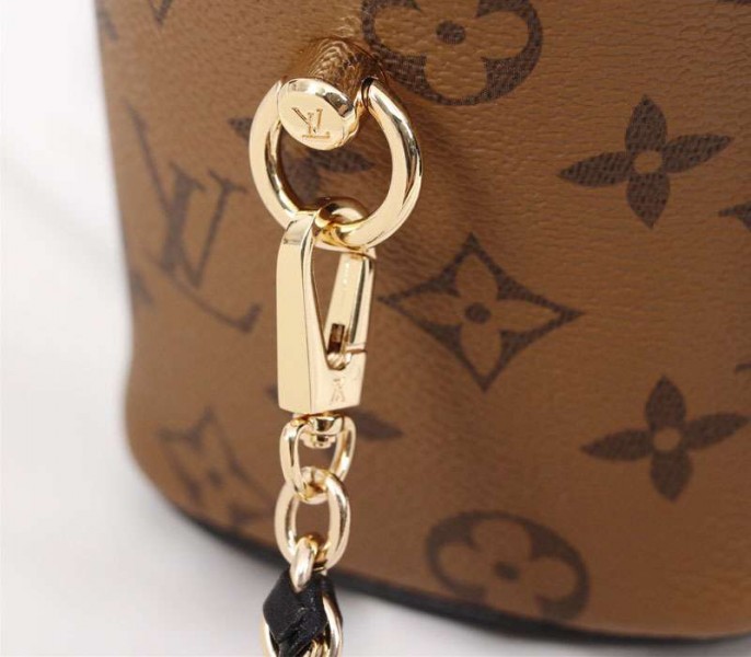 Louis Vuitton Monogram Reverse Canvas Vanity PM Bag