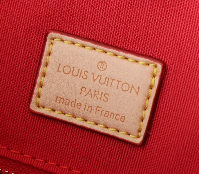 X TM Monogram Canvas Onthego MM With Cherry Blossom