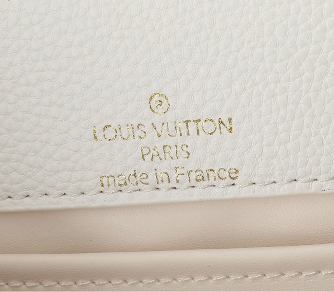 Louis Vuitton Capucines East-West MM Handbag In All Optic White