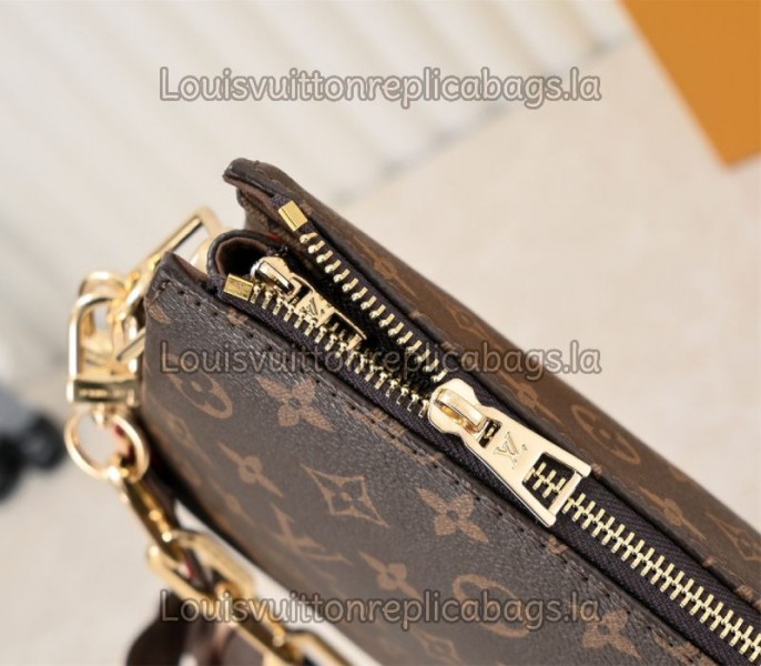 Louis Vuitton Monogram Canvas Coussin PM Bag With Jacquard Strap