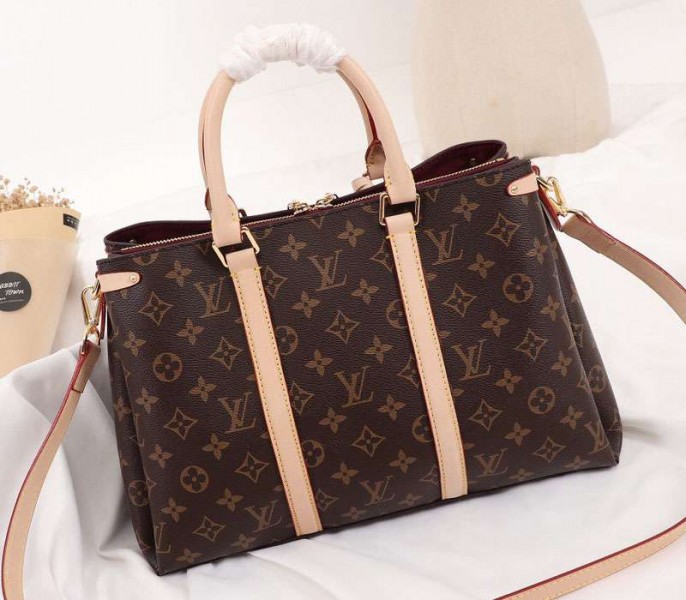 Louis Vuitton Monogram Canvas Soufflot MM Bag