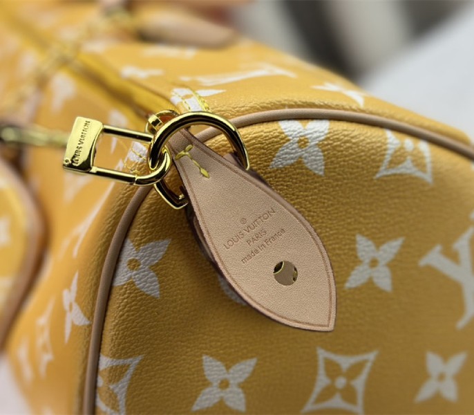 Louis Vuitton Speedy P9 Bandouliere 50 Bag In Yellow