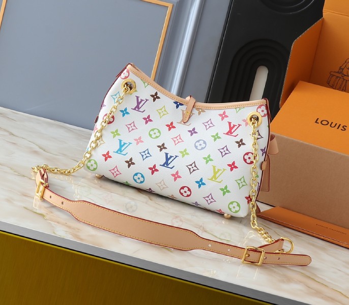 X TM Multicolored CarryAll BB In White