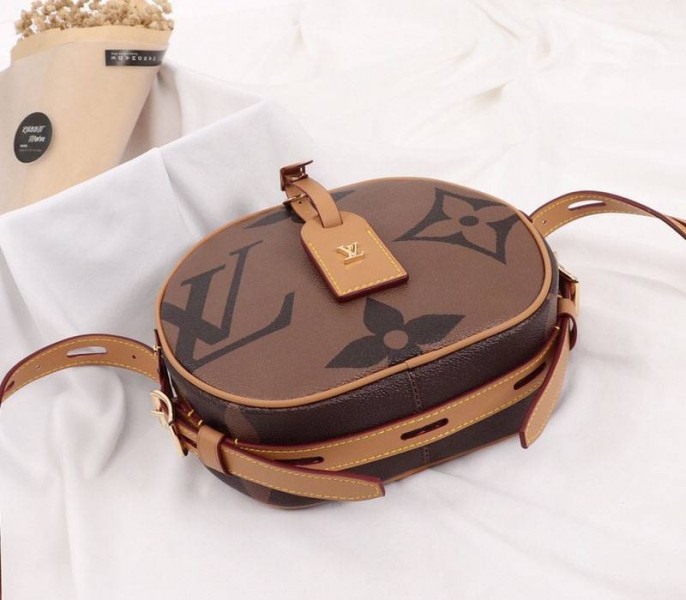 Louis Vuitton Monogram Reverse Canvas Boite Chapeau Souple Bag