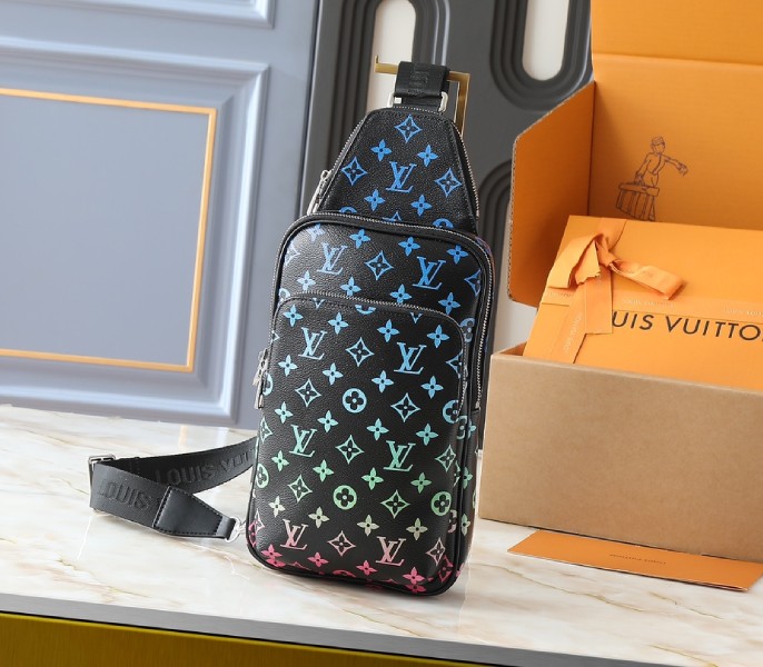 Monogram Iridescent Avenue Slingbag