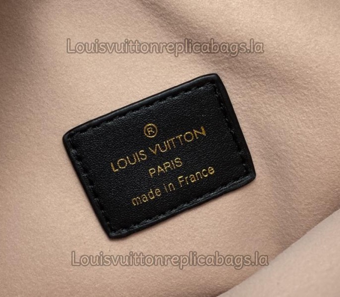 Louis Vuitton Coussin PM Bag In Black With Jacquard Strap