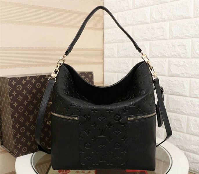 Monogram Empreinte Melie Hobo In Black