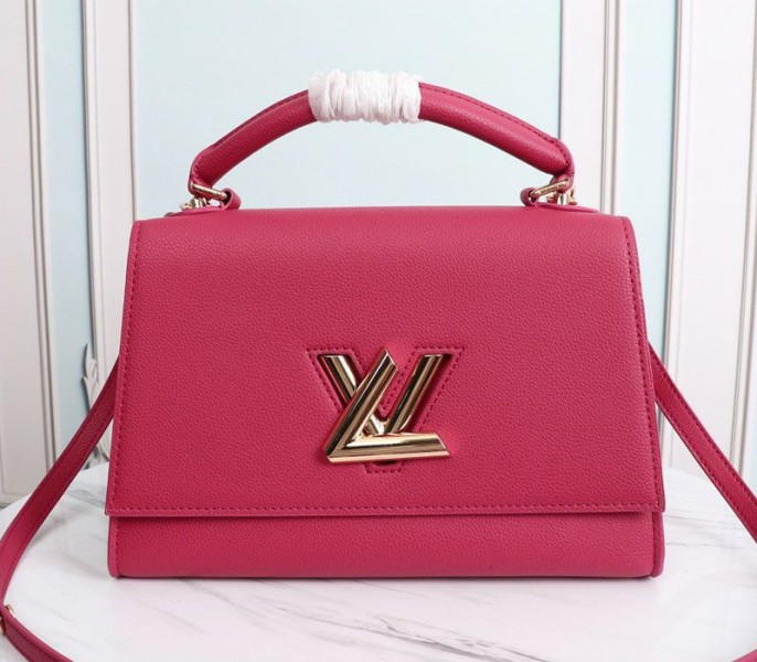 Louis Vuitton Twist One Handle MM Handbag In Rose