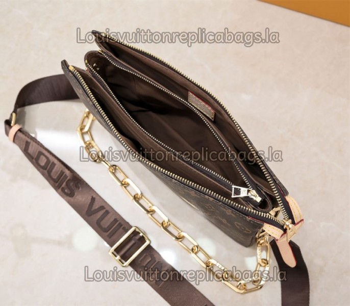 Louis Vuitton Monogram Canvas Coussin PM Bag With Jacquard Strap