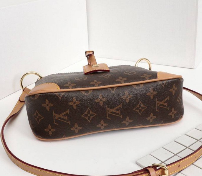 Louis Vuitton Monogram Canvas Odeon PM Bag In Natural