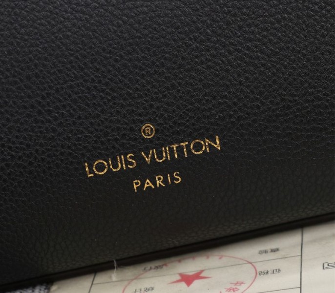 Louis Vuitton On My Side MM Tote In Black