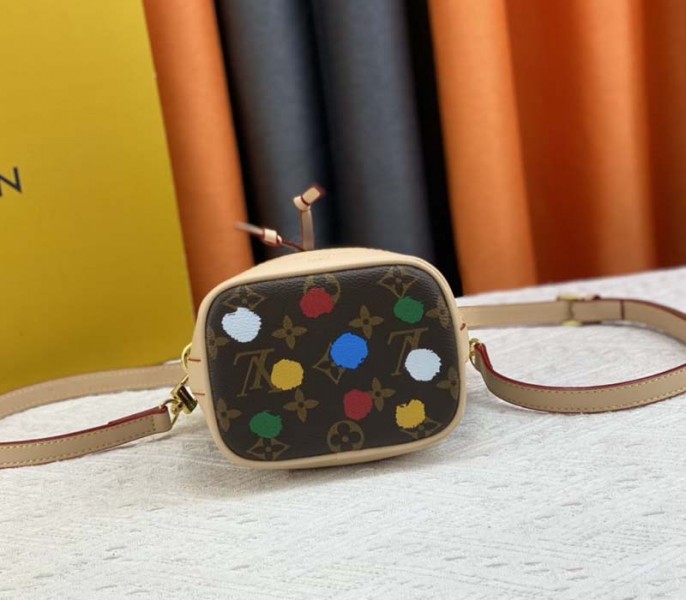 Louis Vuitton X YK Monogram Canvas Nano Noe Bag