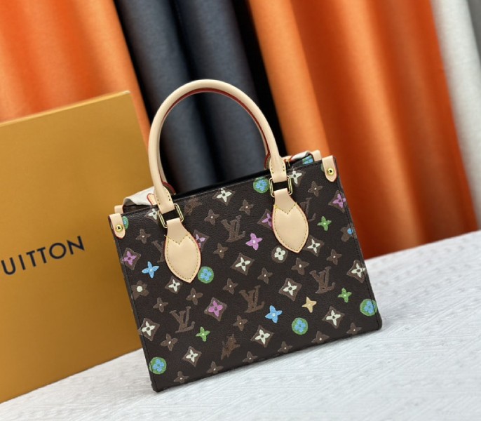 Louis Vuitton Monogram Craggy Onthego PM Tote In Chocolate