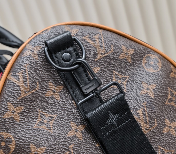 Monogram Canvas Keepall Bandouliere 50 With Jacquard Strap