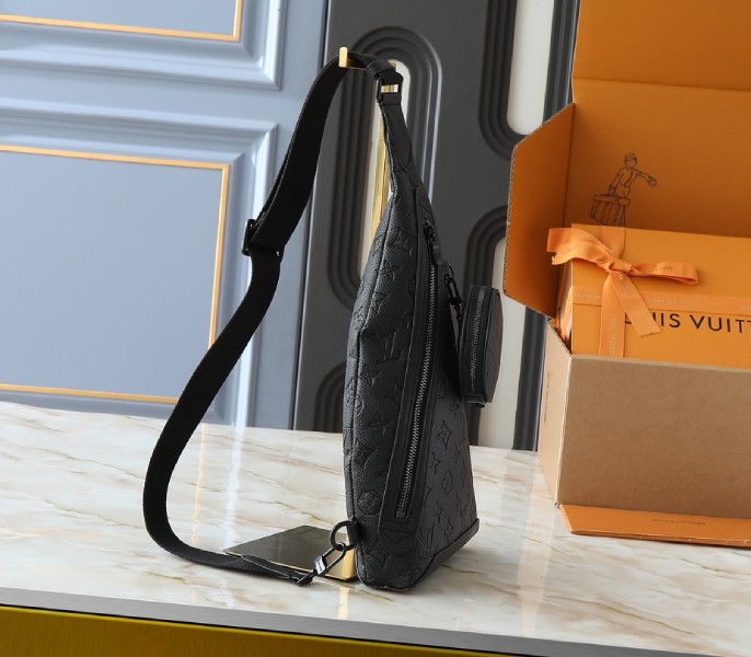 Taurillon Leather Duo Slingbag