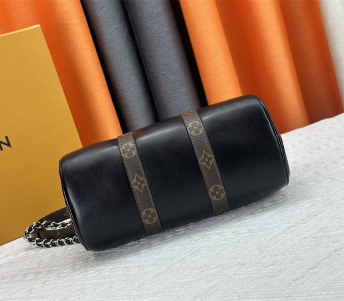 Louis Vuitton Vibe Keepall Bandouliere 25 In Black And Monogram Canvas