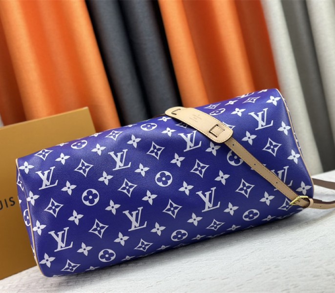 Louis Vuitton Speedy P9 Bandouliere 50 Bag In Amethyst Purple