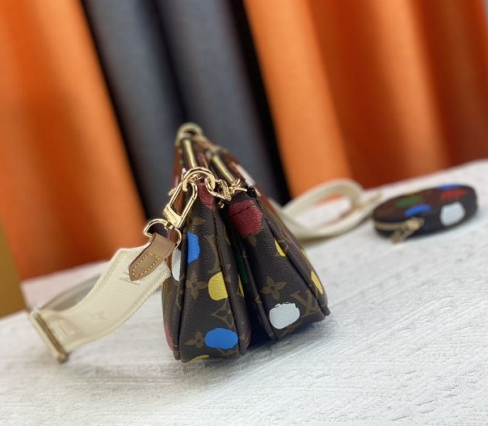 Louis Vuitton X YK Monogram Canvas Multi Pochette Accessoires