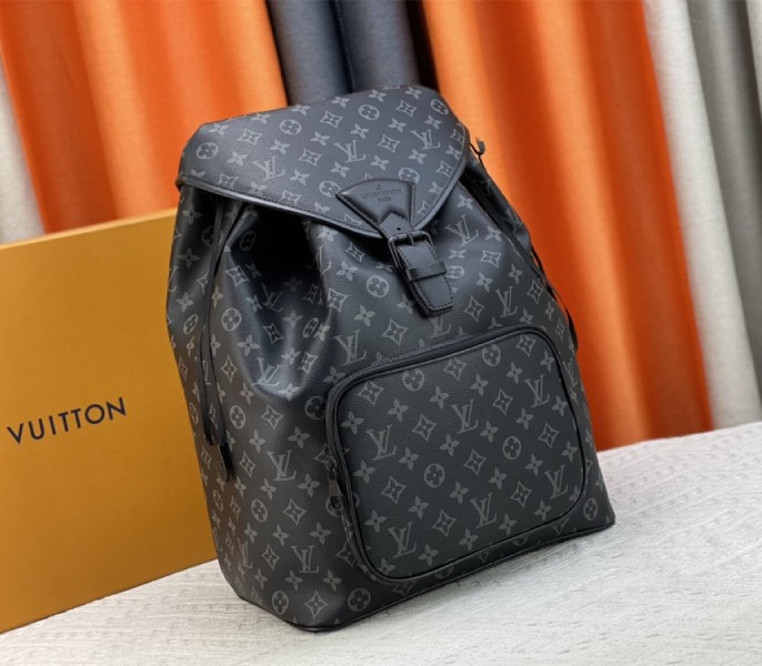 Louis Vuitton Monogram Eclipse Montsouris Backpack