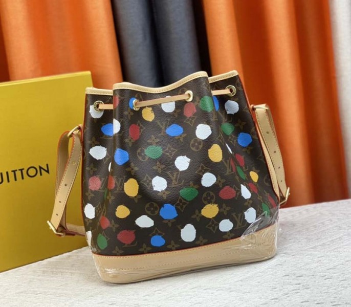 Louis Vuitton X YK Monogram Canvas Noe Bag
