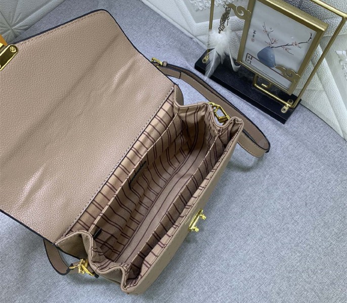 Monogram Empreinte Leather Metis In Tourterelle Grey M44881