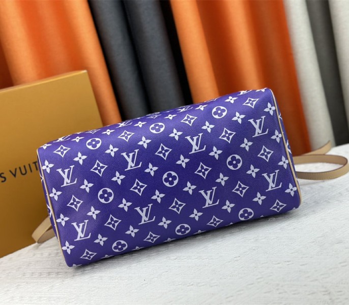 Louis Vuitton Speedy P9 Bandouliere 40 Bag In Amethyst Purple