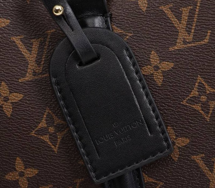 Louis Vuitton Monogram Canvas Soufflot BB Bag In Black