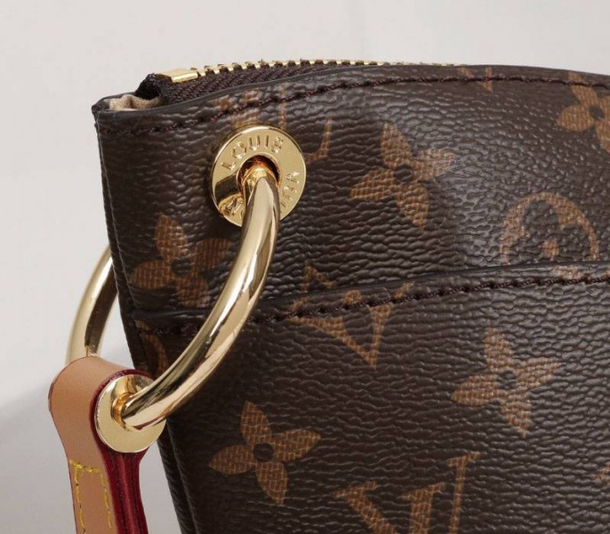 Louis Vuitton Monogram Canvas Odeon MM Bag In Natural