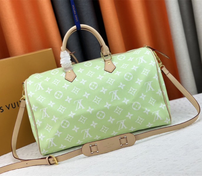 Louis Vuitton Speedy P9 Bandouliere 40 Bag In Light Green