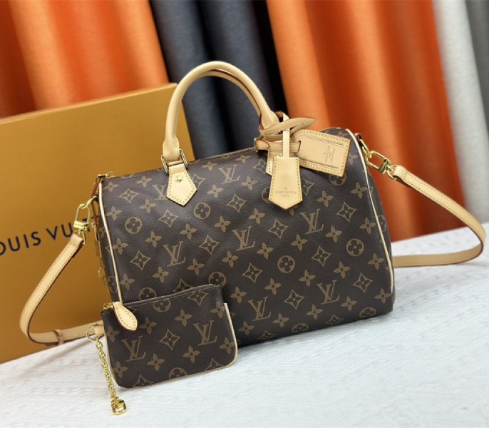 Louis Vuitton Monogram Canvas Speedy P9 Bandouliere 30 Bag