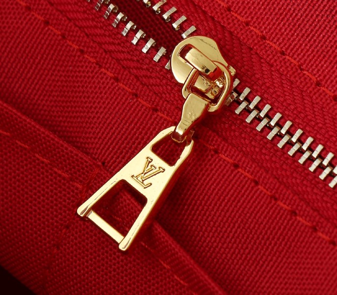 X TM Monogram Canvas Onthego MM With Cherry Blossom