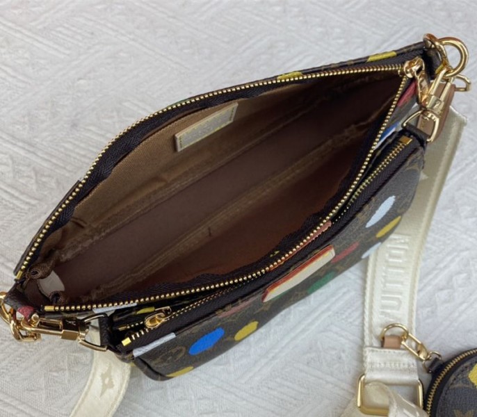 Louis Vuitton X YK Monogram Canvas Multi Pochette Accessoires
