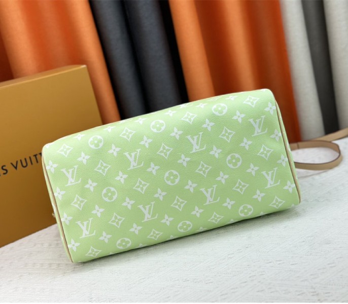 Louis Vuitton Speedy P9 Bandouliere 40 Bag In Light Green