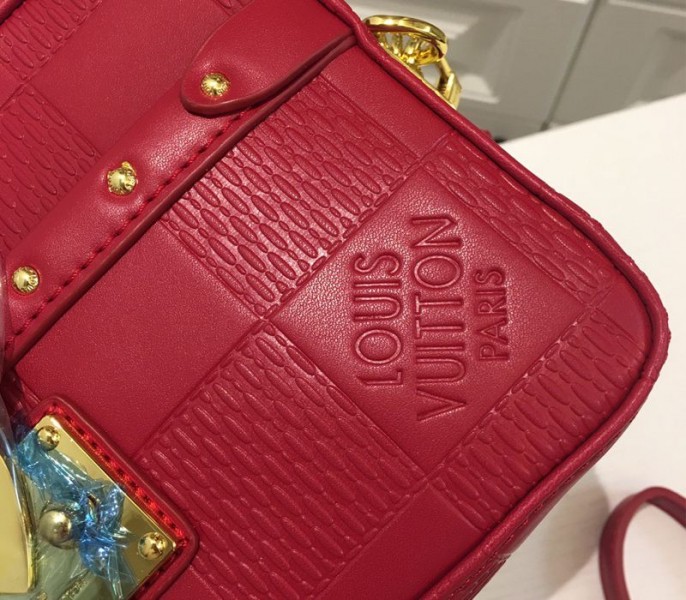 Louis Vuitton Troca PM Bag In Red