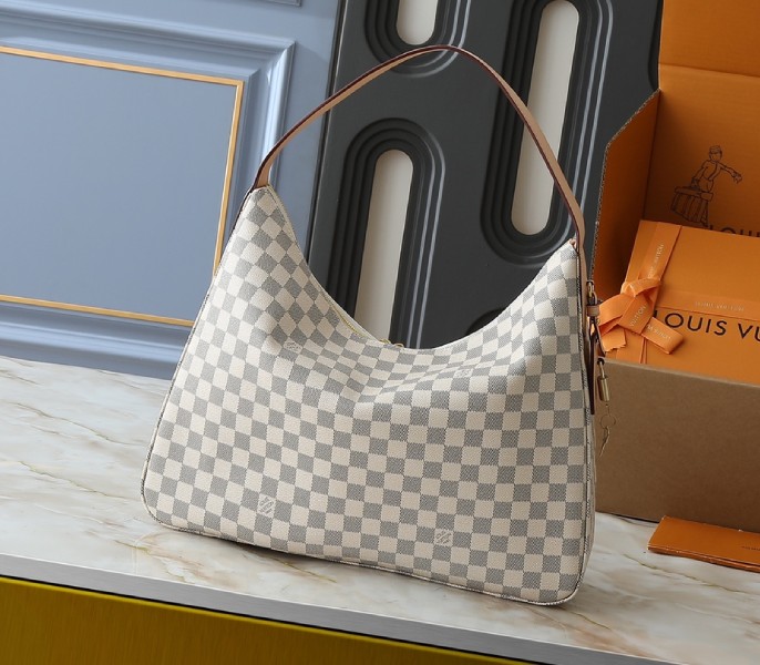 Damier Azur Slouchy MM