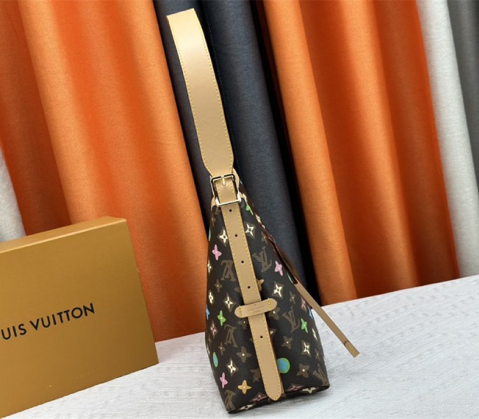 Louis Vuitton Monogram Craggy CarryAll PM Bag In Chocolate