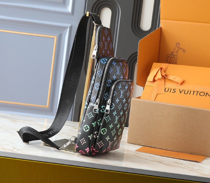 Monogram Iridescent Avenue Slingbag