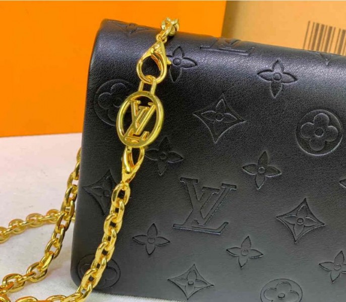 Louis Vuitton Coussin Pochette In Black