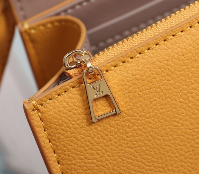 Louis Vuitton Twist One Handle MM Handbag In Vibrant Honey