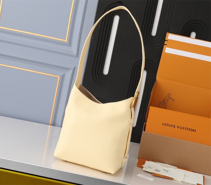 Louis Vuitton Low Key PM Hobo In Urban Yellow