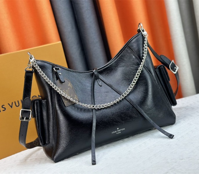 Louis Vuitton CarryAll Cargo Vibe PM In Black